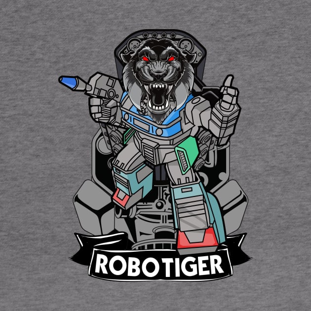 ROBOTIGER by theanomalius_merch